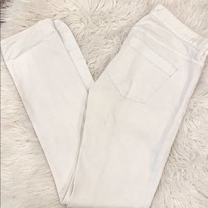 Never worn white matchstick jeans